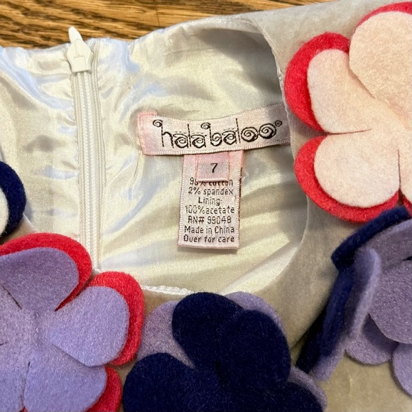 Halabaloo Sz 7 Velvet Shift - Picture 6 of 8